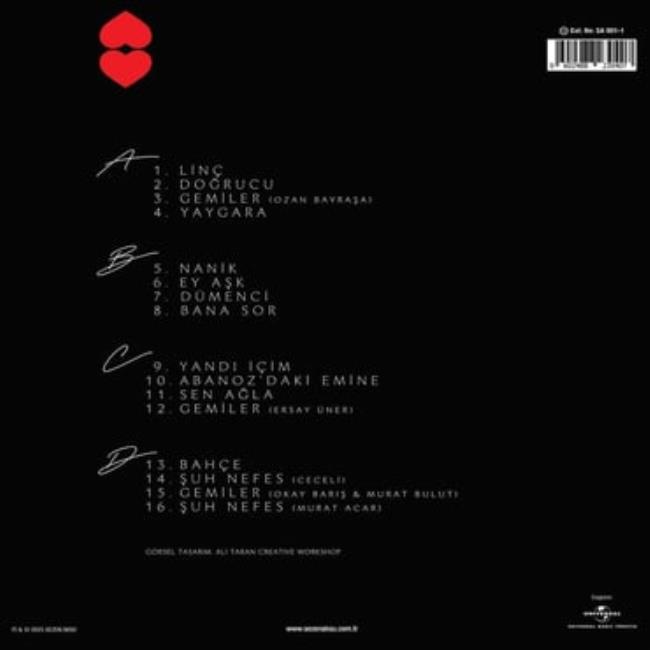 Sezen Aksu - Paşa Gönül Şarkıları (2'li Kırmızı Plak)