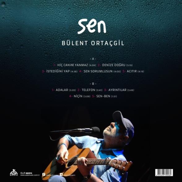 Bülent Ortaçgil - Sen - Plak 