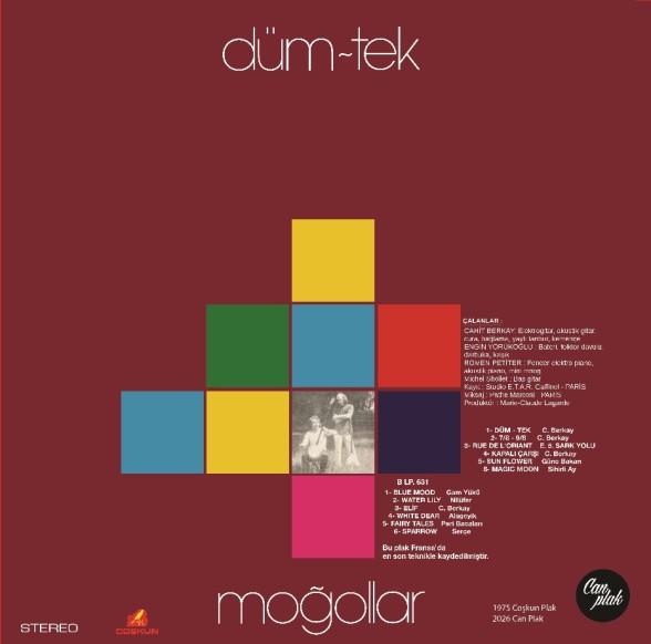 Moğollar -  Düm Tek (Splatter Renkli Plak) - Plak 