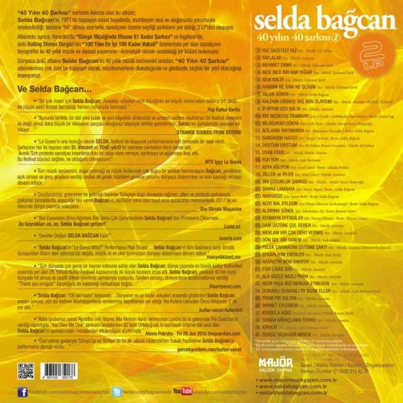 Selda Bağcan - 40 Yılın 40 Şarkısı - Vol. 2 (Renkli Plak) - Plak 