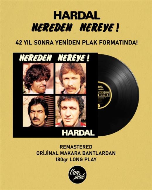 Hardal -  Nereden Nereye - Plak 