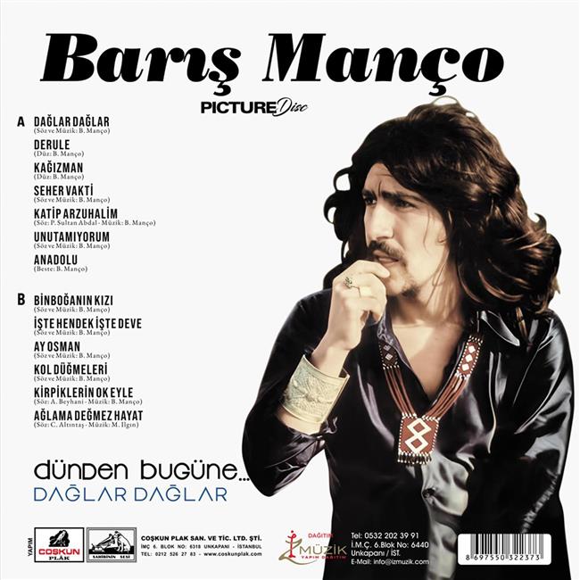 Barış Manço - Dünden Bugüne... Dağlar Dağlar (Picture Disc) 