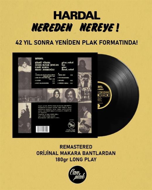 Hardal -  Nereden Nereye - Plak 