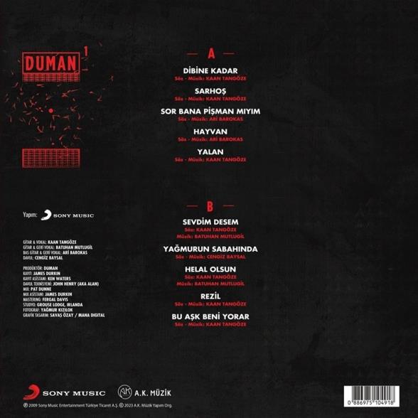 Duman - Duman 1 - Plak 
