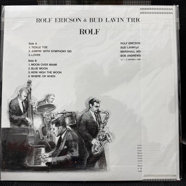 Rolf Ericson & Bud Lavin Trio – Rolf