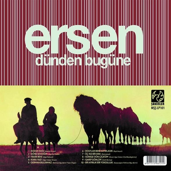 Ersen - Dünden Bugüne - Plak 