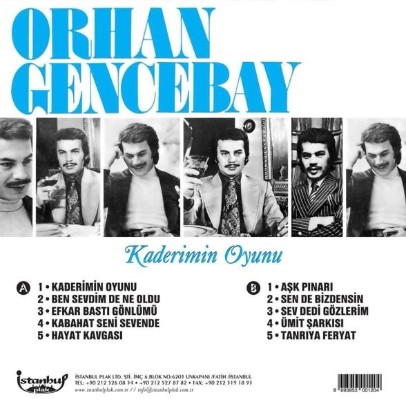 Orhan Gencebay - Kaderimin Oyunu - Plak 