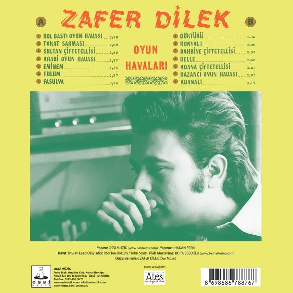 Zafer Dilek - Oyun Havaları - Plak 