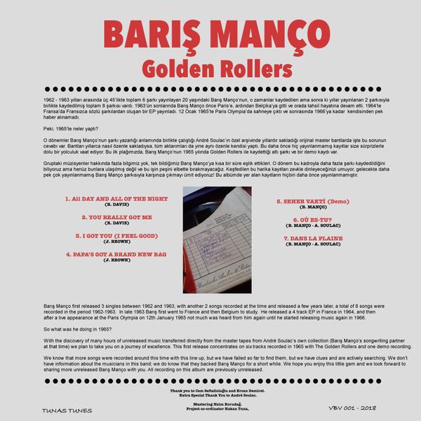 Barış Manço -  Golden Rollers - Plak 