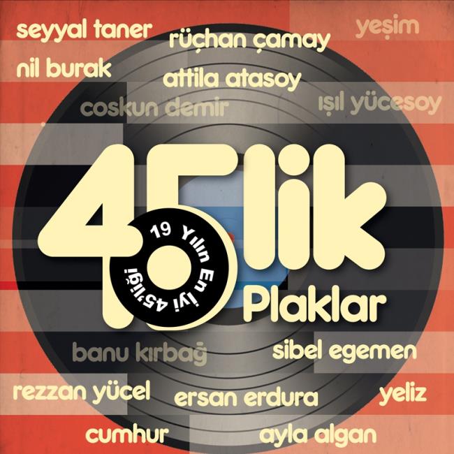45'lik 19 Yılın En İyi 45'liği - Plak