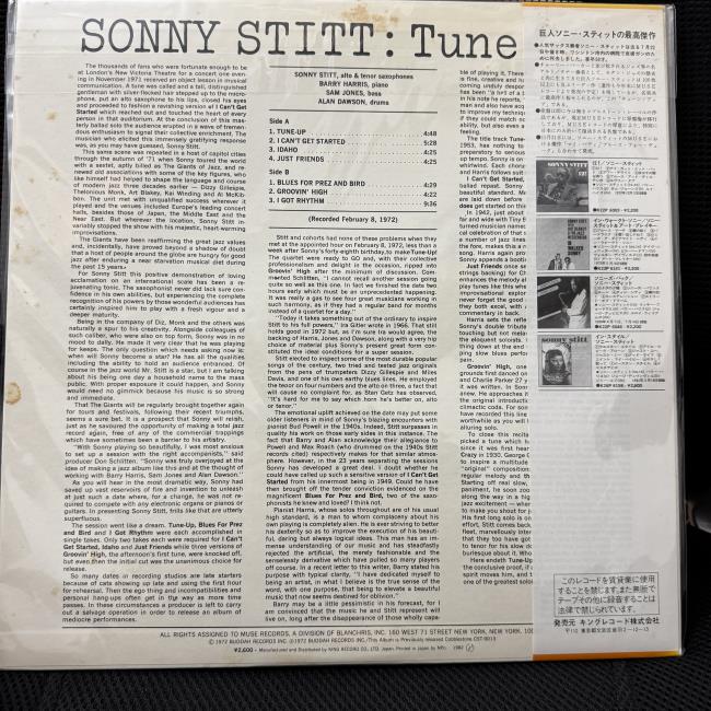 Sonny Stitt – Tune-Up!