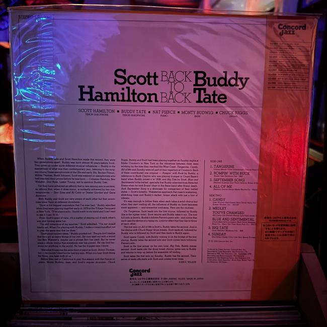 Scott Hamilton, Buddy Tate – Back To Back