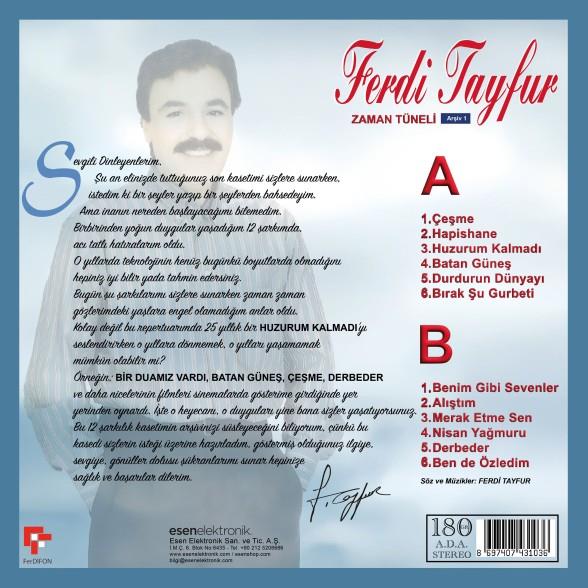Ferdi Tayfur - Zaman Tüneli -  Arşiv 1 - Plak 