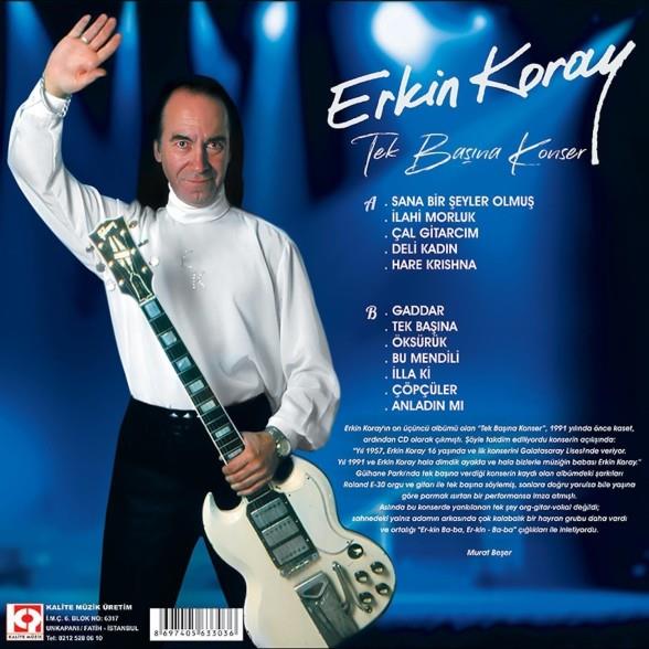 Erkin Koray - Tek Başına Konser -  Plak