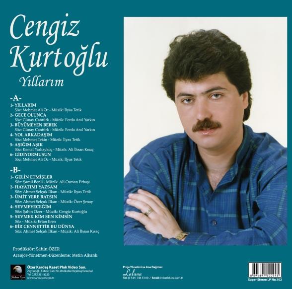 Cengiz Kurtoğlu - Yıllarım - Plak 
