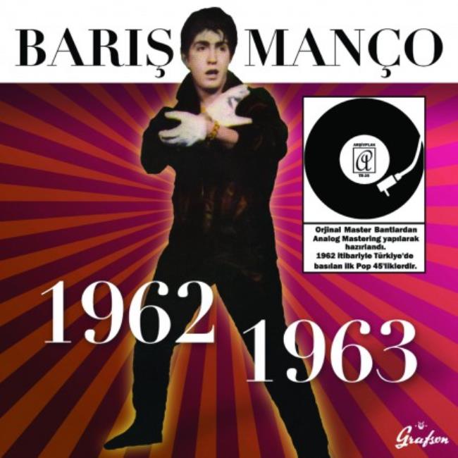 Barış Manço - 1962 - 1963 - Plak  İLK BASKI 