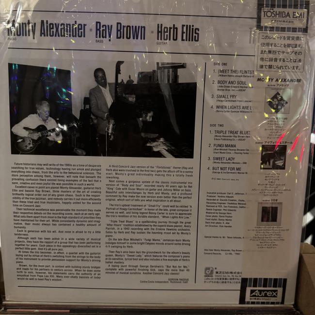 Monty Alexander, Ray Brown, Herb Ellis – Triple Treat