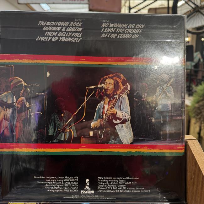 Bob Marley And The Wailers* – Live!
