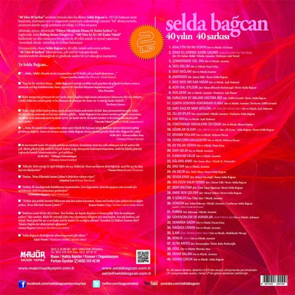 Selda Bağcan - 40 Yılın 40 Şarkısı (Kırmızı Plak) - Plak 