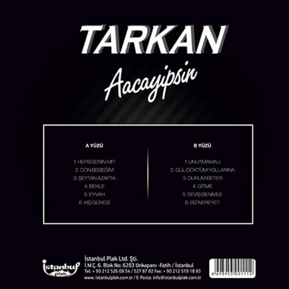 Tarkan - Aacayipsin - Plak 