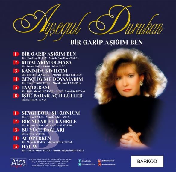 Ayşegül Durukan - Bir Garip Aşığım Ben - Plak 