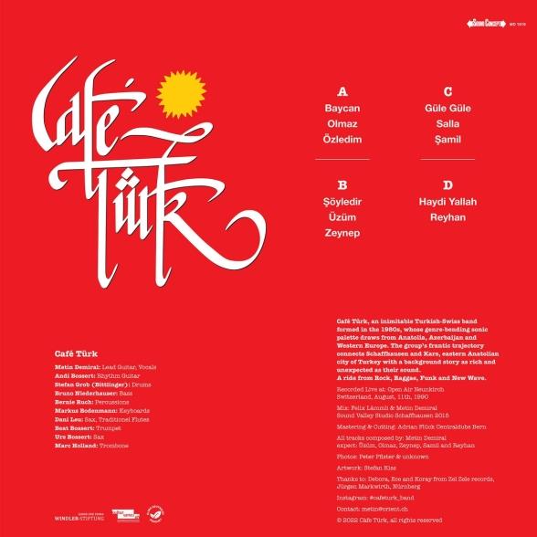 Cafe Türk - Live in Neunkirch 1990 - Plak 