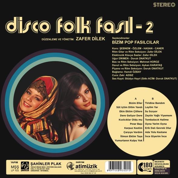 Zafer Dilek - Disco Folk Fasıl 2 - Plak 