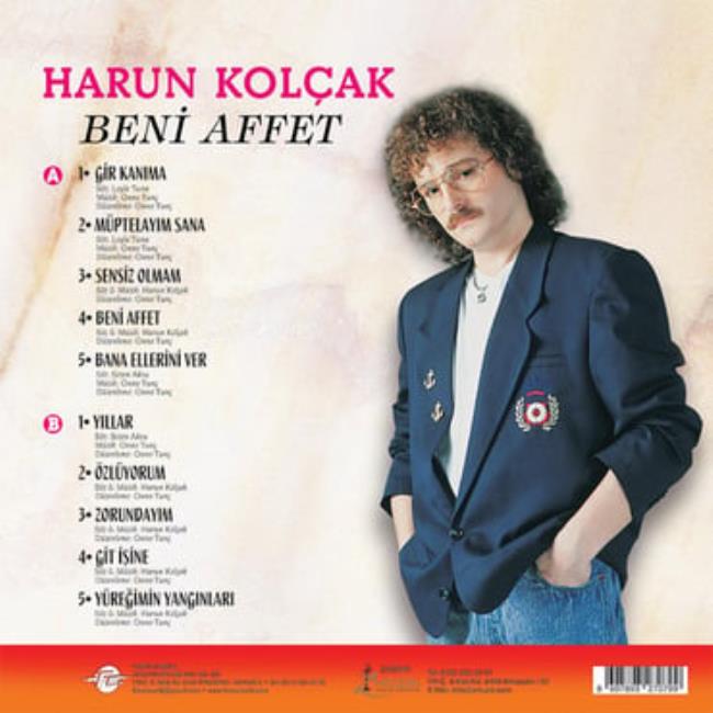 Harun Kolçak - Beni Affet (Kırmızı Transparan Plak