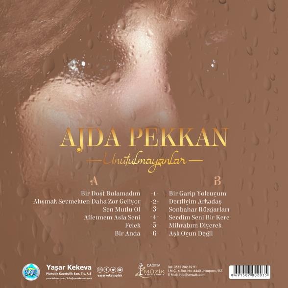 Ajda Pekkan - Unutulmayanlar 