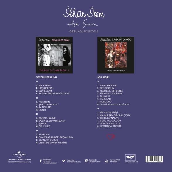 İlhan İrem -  Aşk Sensin (Özel Koleksiyon 2) - Plak