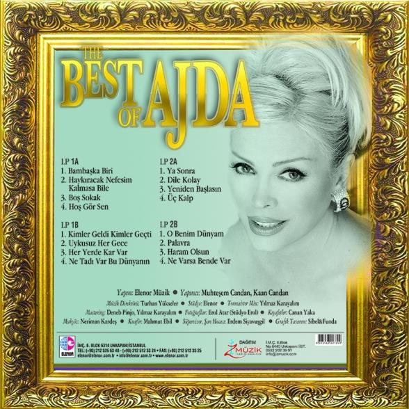 Ajda Pekkan - The Best of Ajda Pekkan (Renkli Plak)
