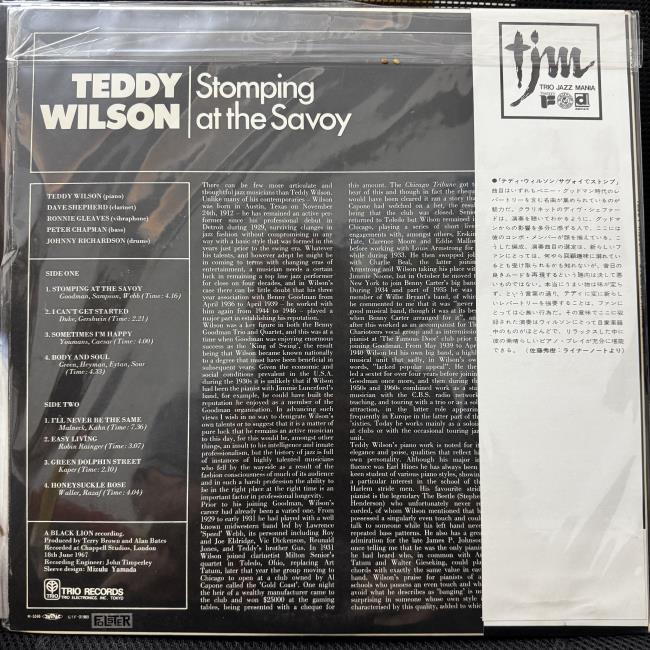 Teddy Wilson – Stomping At The Savoy