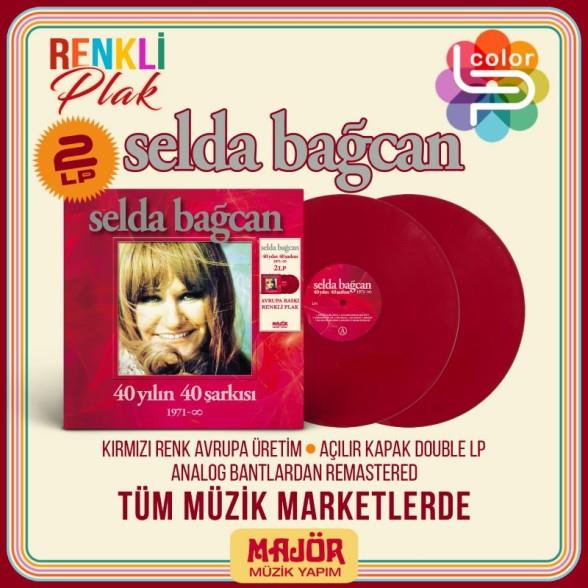 Selda Bağcan - 40 Yılın 40 Şarkısı (Kırmızı Plak) - Plak 